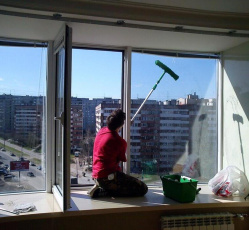 Мытье окон в однокомнатной квартире Ясногорск